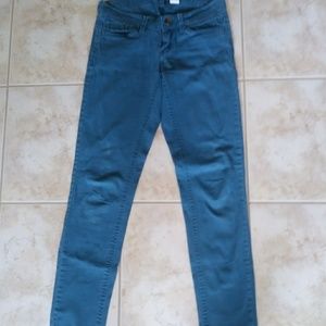 💙UNIONBAY turquoise stretchy skinny jeans💙